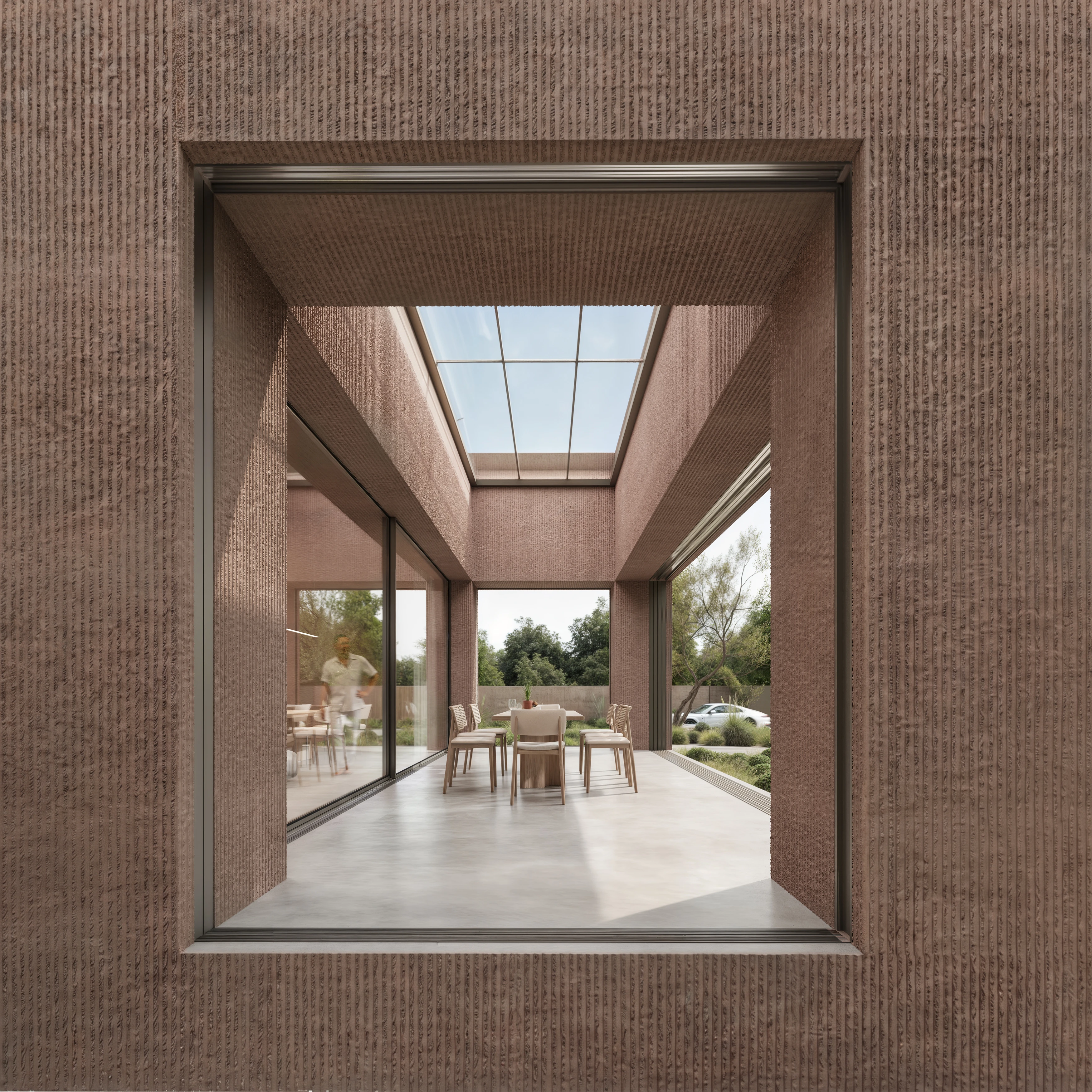 26.004 DDS — architectural detail 1, private residence in Udine, Italy, Andoni Studio