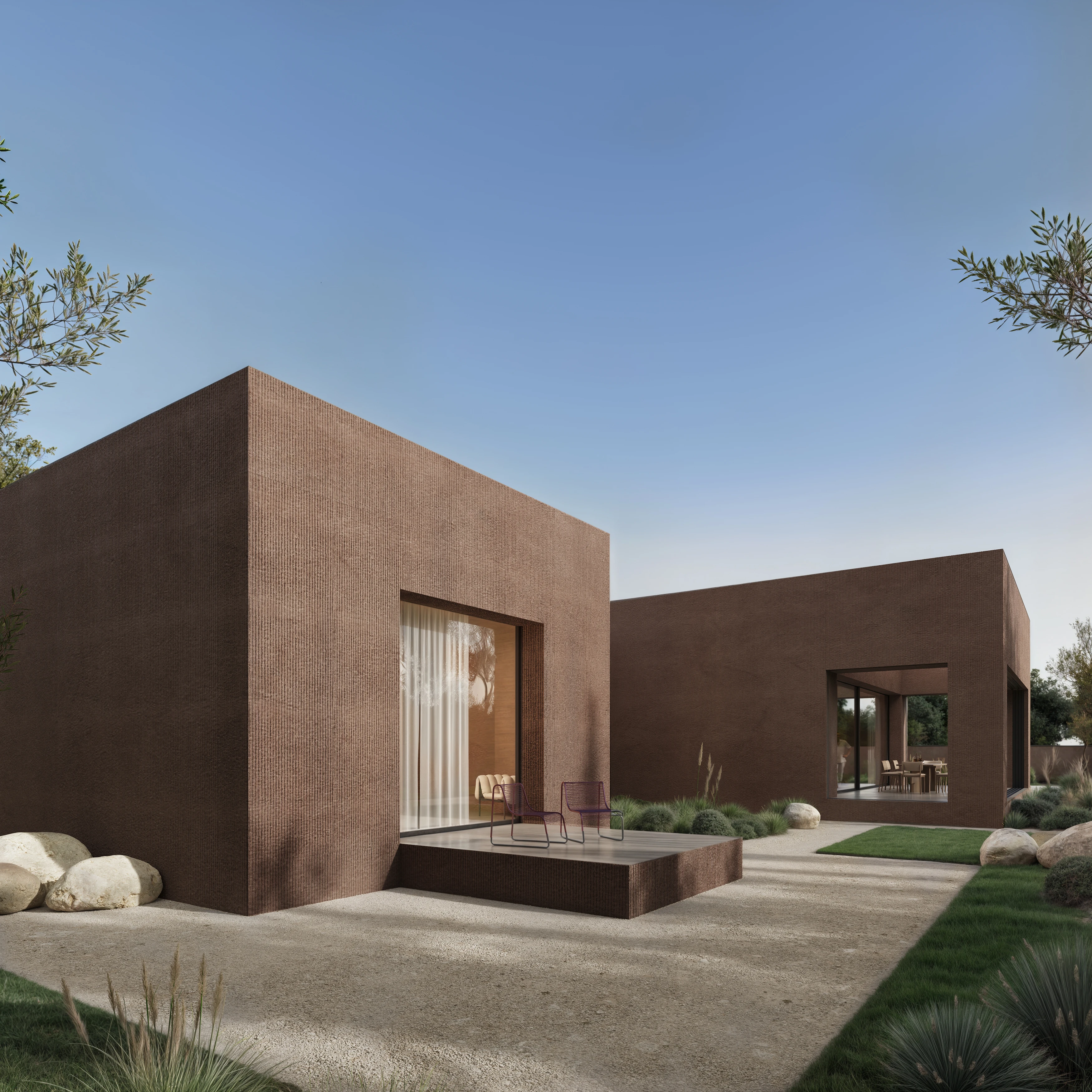 26.004 DDS — exterior view 2, private residence in Udine, Italy, Andoni Studio