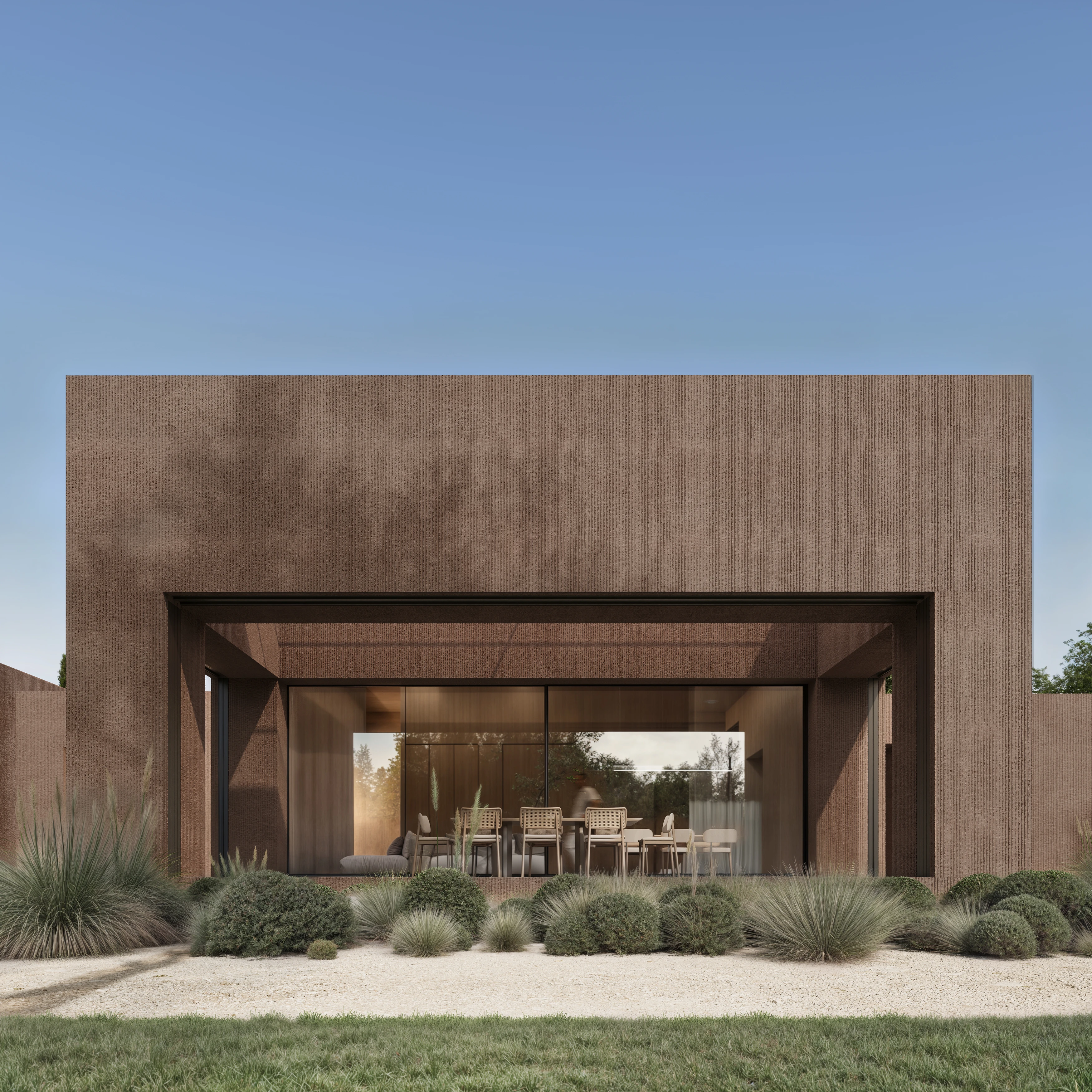 26.004 DDS — exterior view 3, private residence in Udine, Italy, Andoni Studio