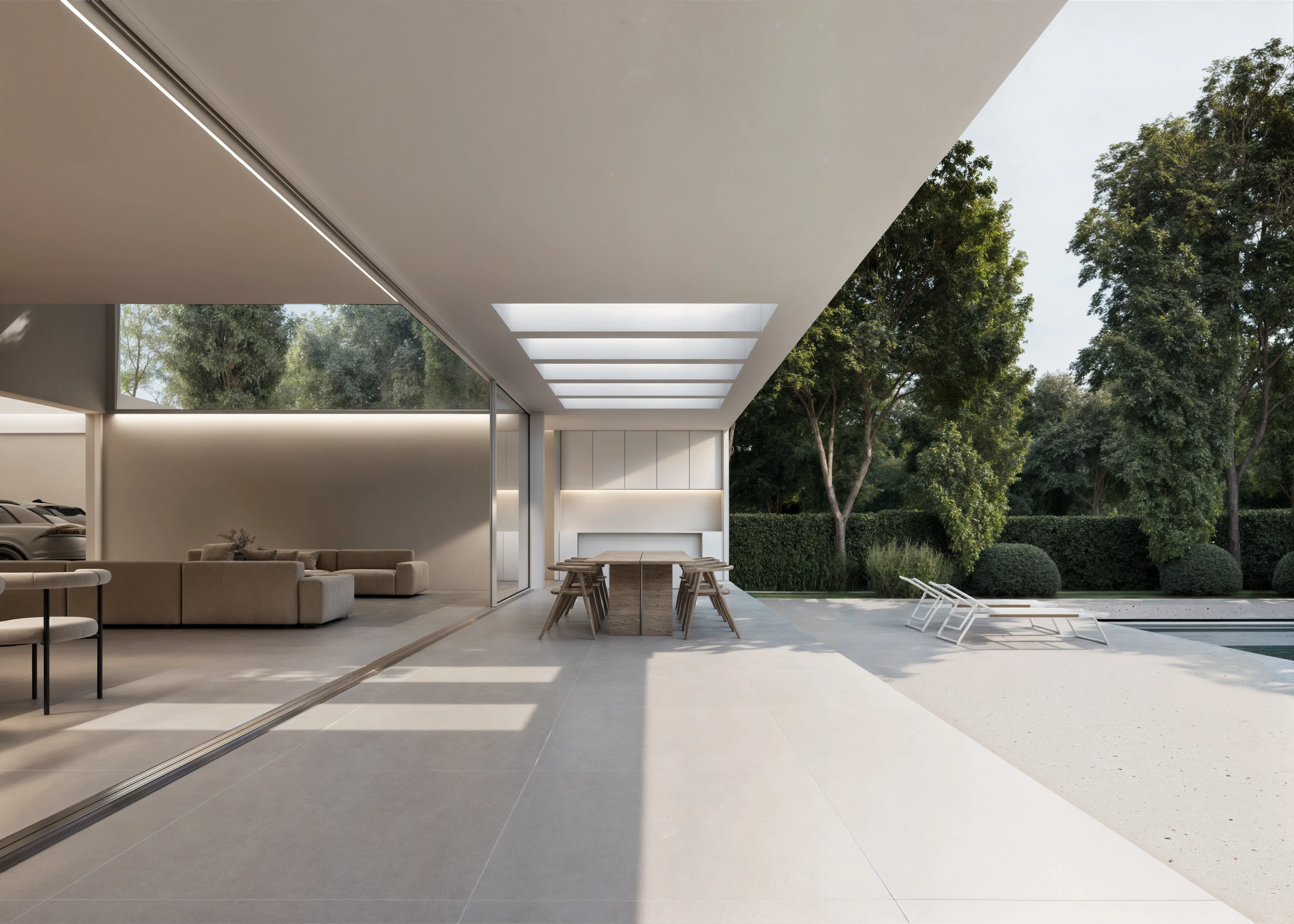 25.007 DVD — exterior view 5, private residence in Düsseldorf, Germany, Andoni Studio