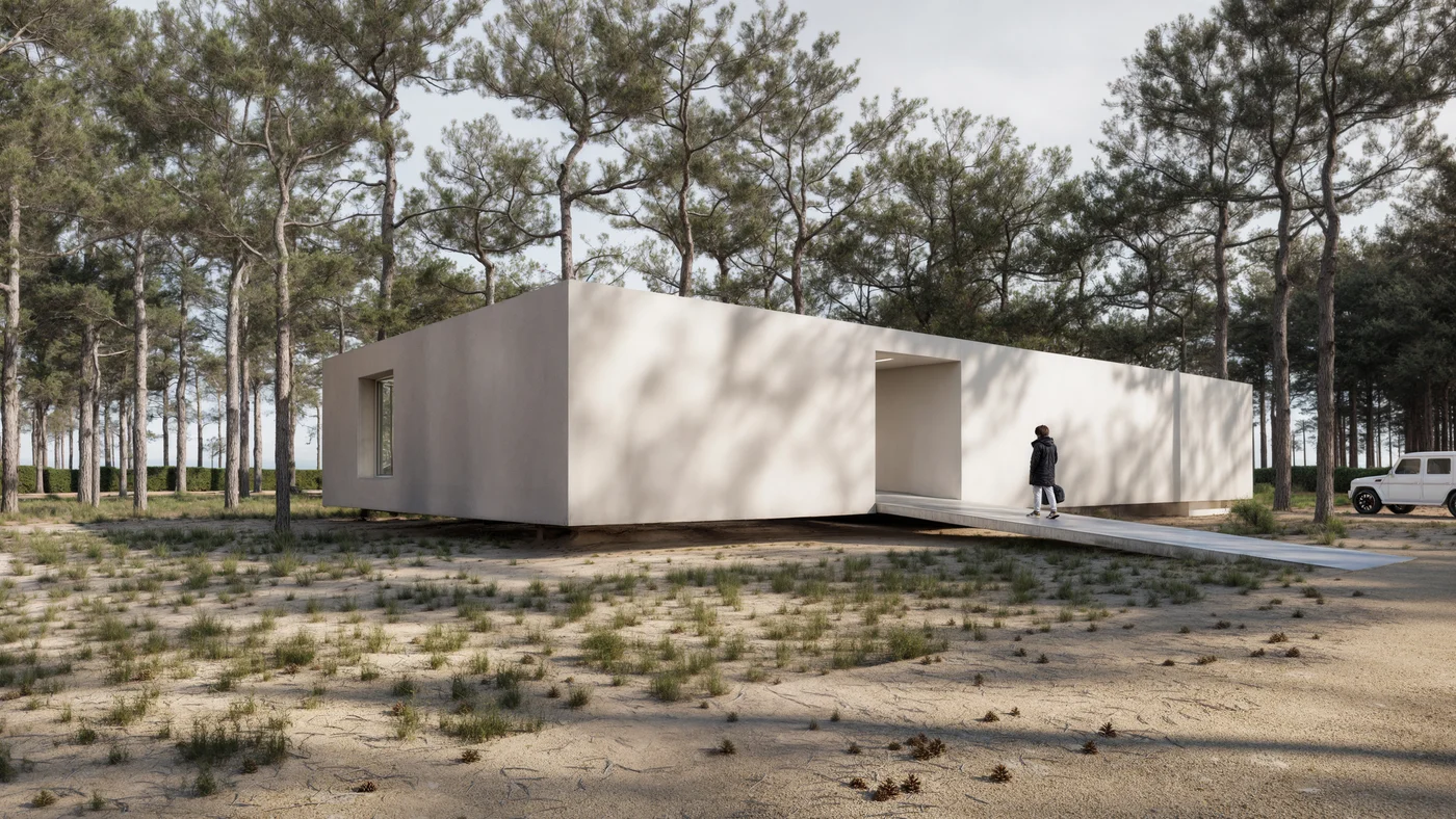 25.012 GJL — private residence in Gjiri i Lalezit, Albania, Andoni Studio