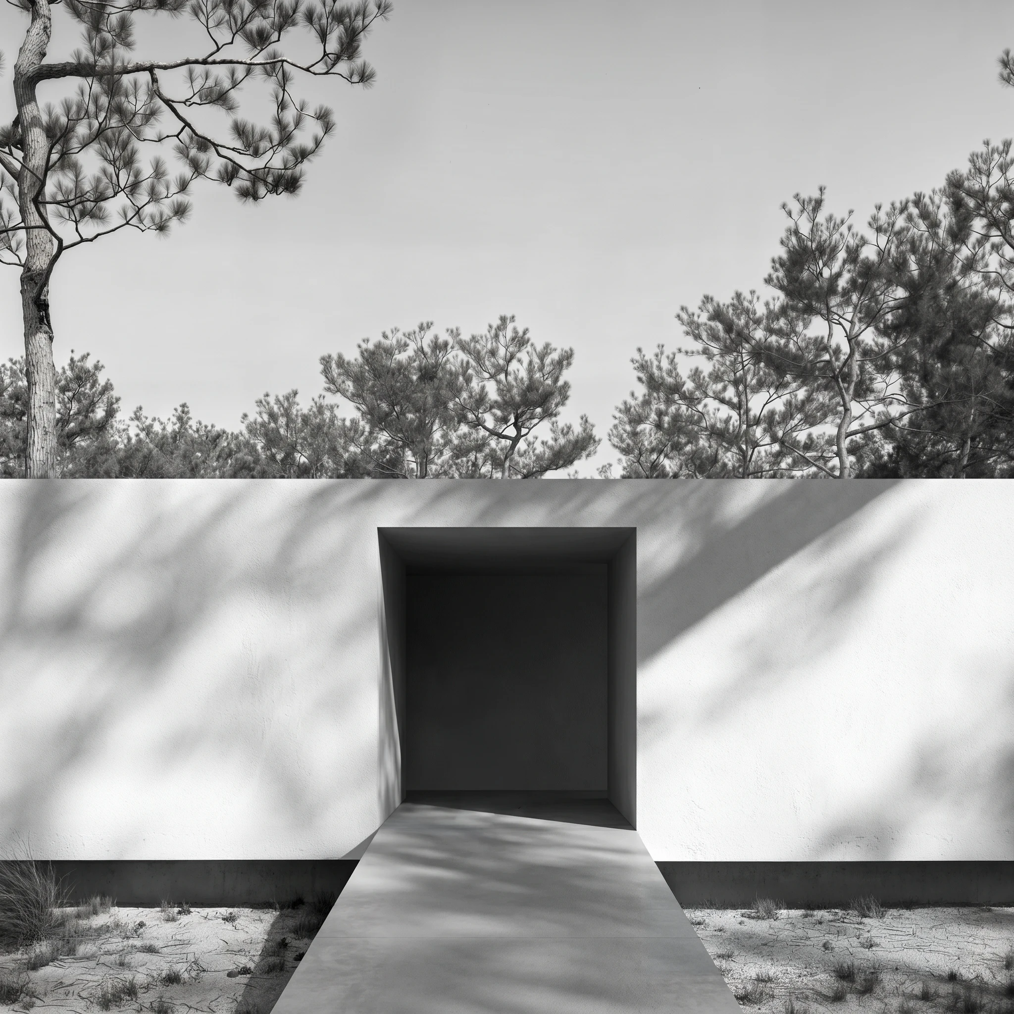 25.012 GJL — architectural detail 2, private residence in Gjiri i Lalezit, Albania, Andoni Studio