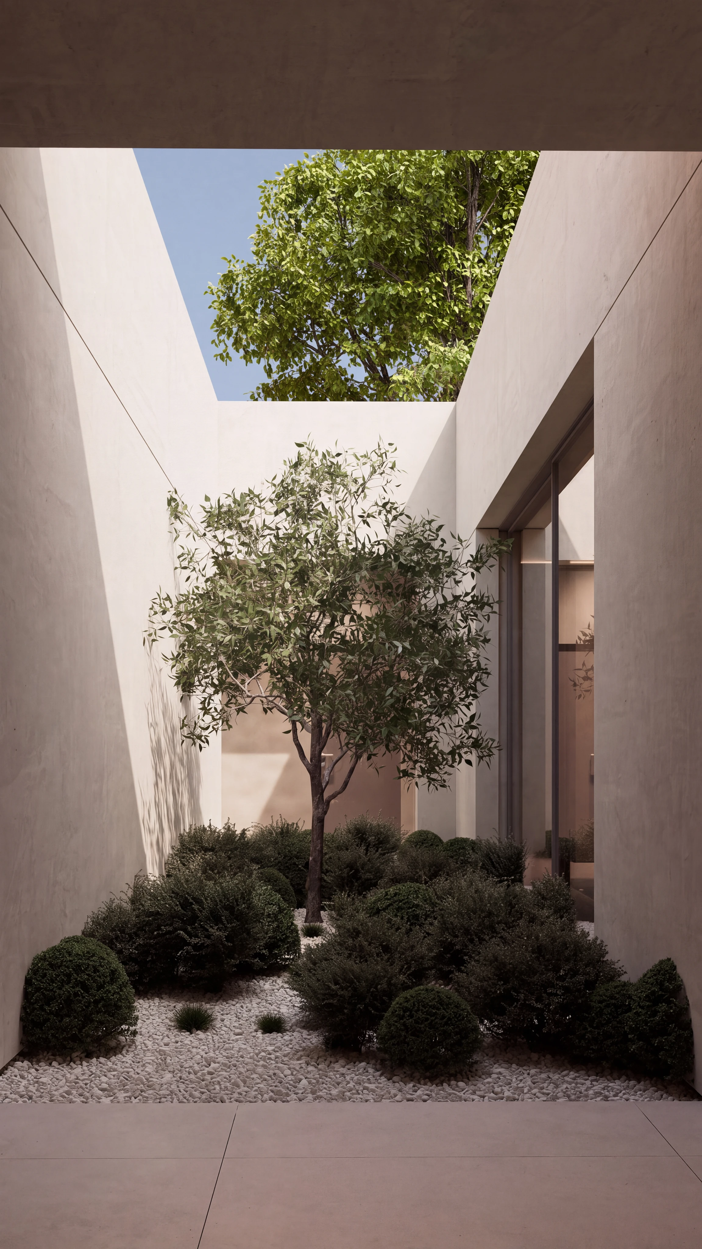 26.008 THR — exterior view 5, private residence in Tirana, Albania, Andoni Studio