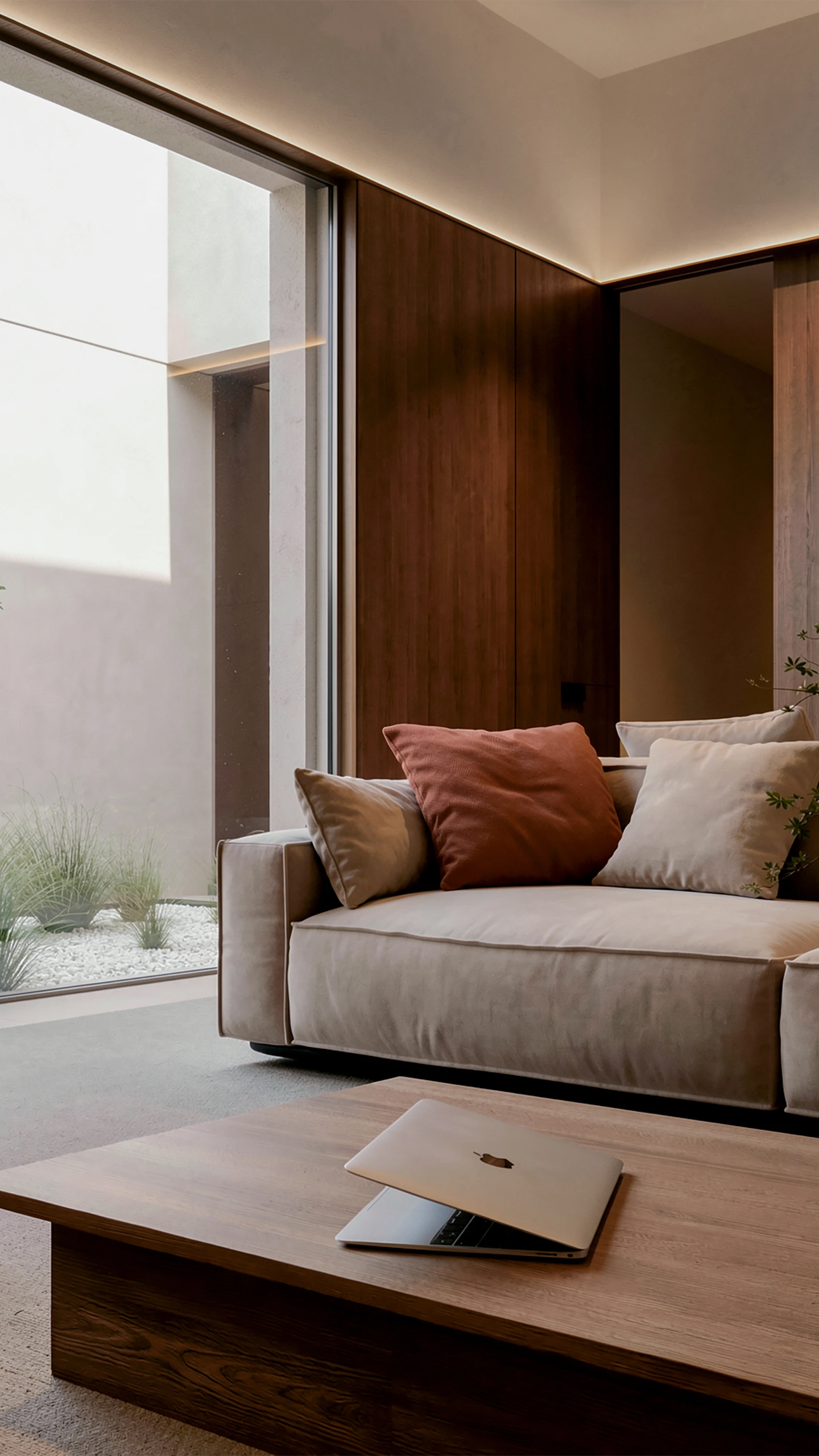 26.008 THR — interior view 1, private residence in Tirana, Albania, Andoni Studio